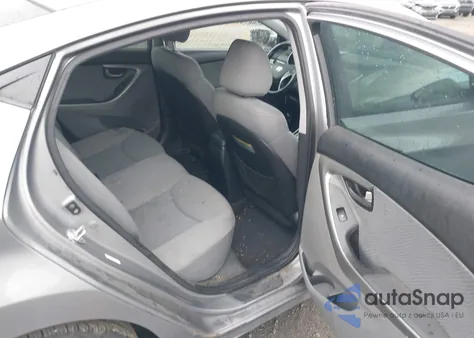 2012 Hyundai Elantra Gls (Ulsan Plant) from USA, damaged, VIN KMHDH4AE0CU349969